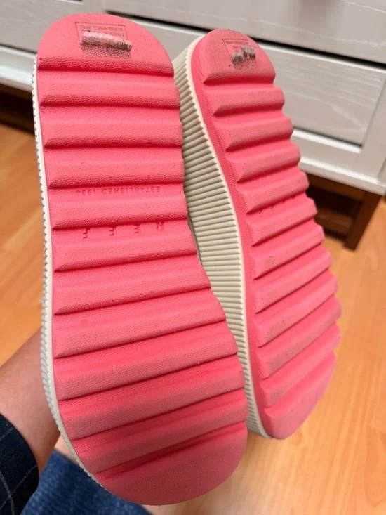 Reef Womens Water Vista Higher Sunset Coral 9 - Picture 8 of 8